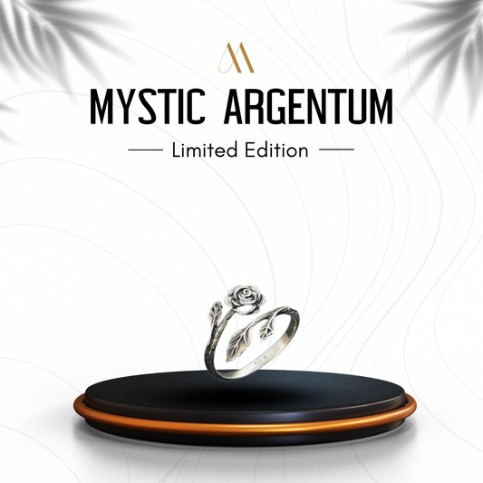 Mystic Bloom Silver Ring